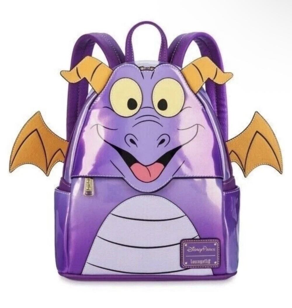 Disney Parks Epcot Figment Loungefly Mini Backpack NWT